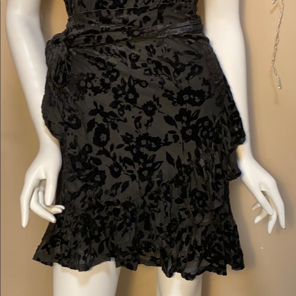 Free People Olivia Velvet Burnout Slip dress M - Picture 3 of 10